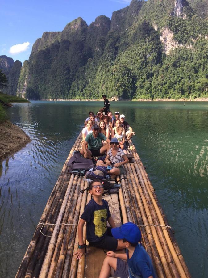 Khaosok Bamboo Huts Resort Khao Sok National Park Bagian luar foto
